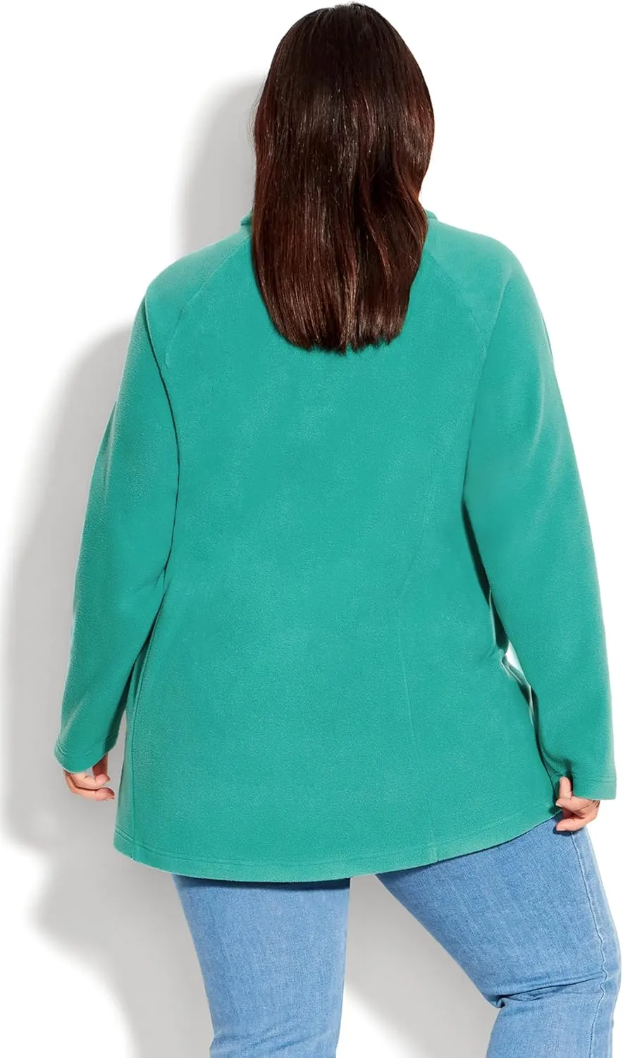 Women's Plus Size Tunic - Polar Fleece Pocket