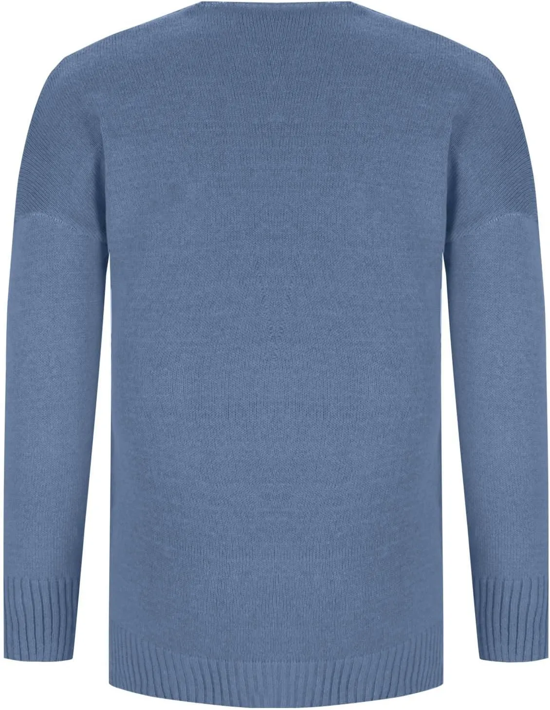 Women's Sexy Sweater V Neck Solid Color Cross Knit Drop Shoulder Shirts Lazy Fashion Lightweight 2024 Winter Outfits