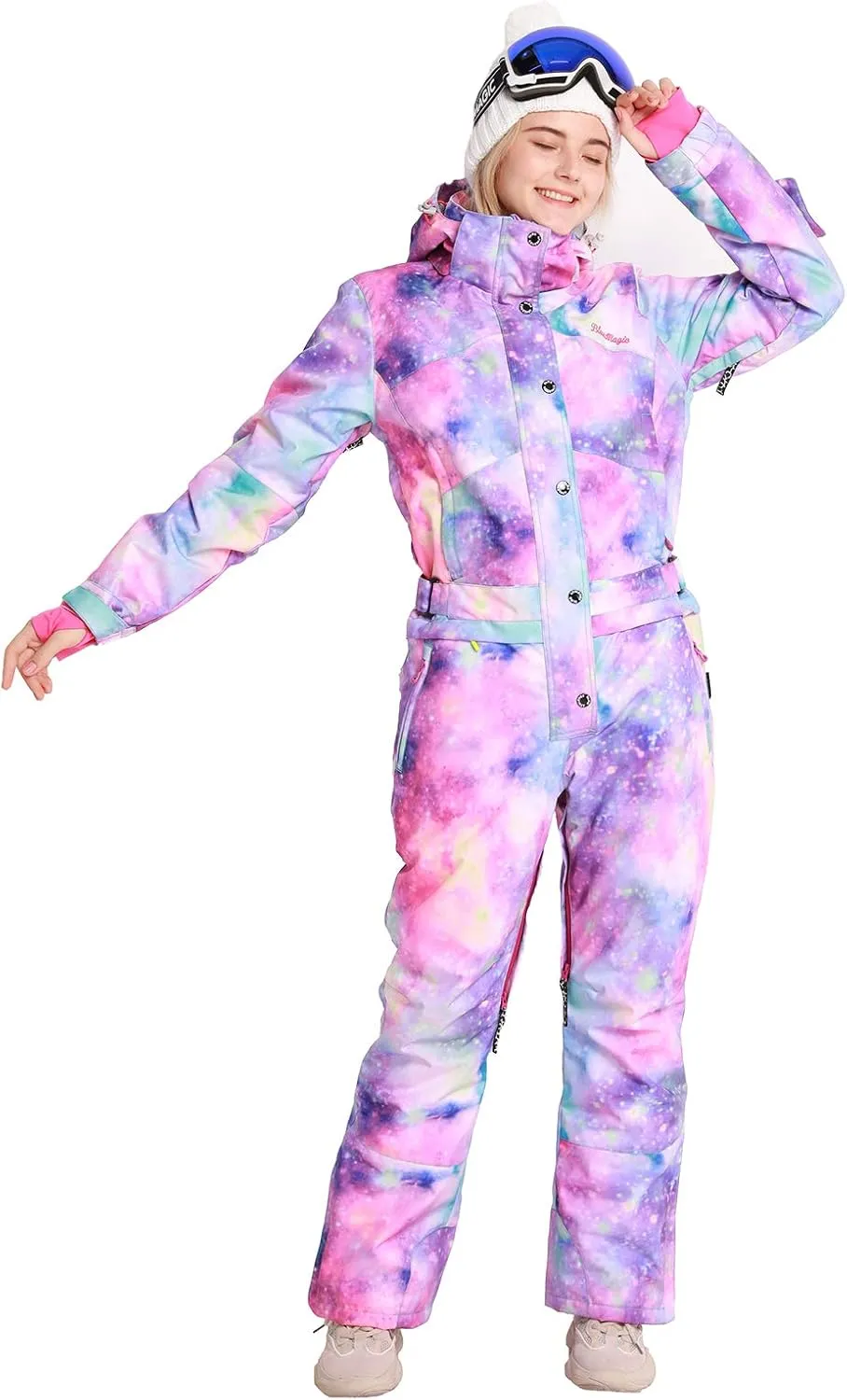 Womens Snowsuit One Pieces Ski Suits Jumpsuits Colorful Coveralls Snowboard Jackets
