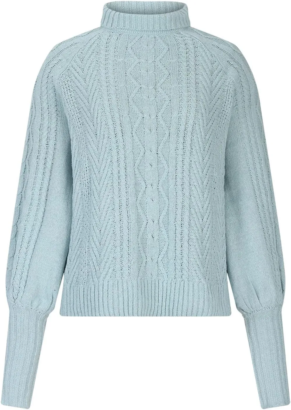 Womens Sweaters Casual Solid Long Sleeve Thick Knit Striped Pullover Crewneck Wide Hem Fitting Cozy Tops Outwear