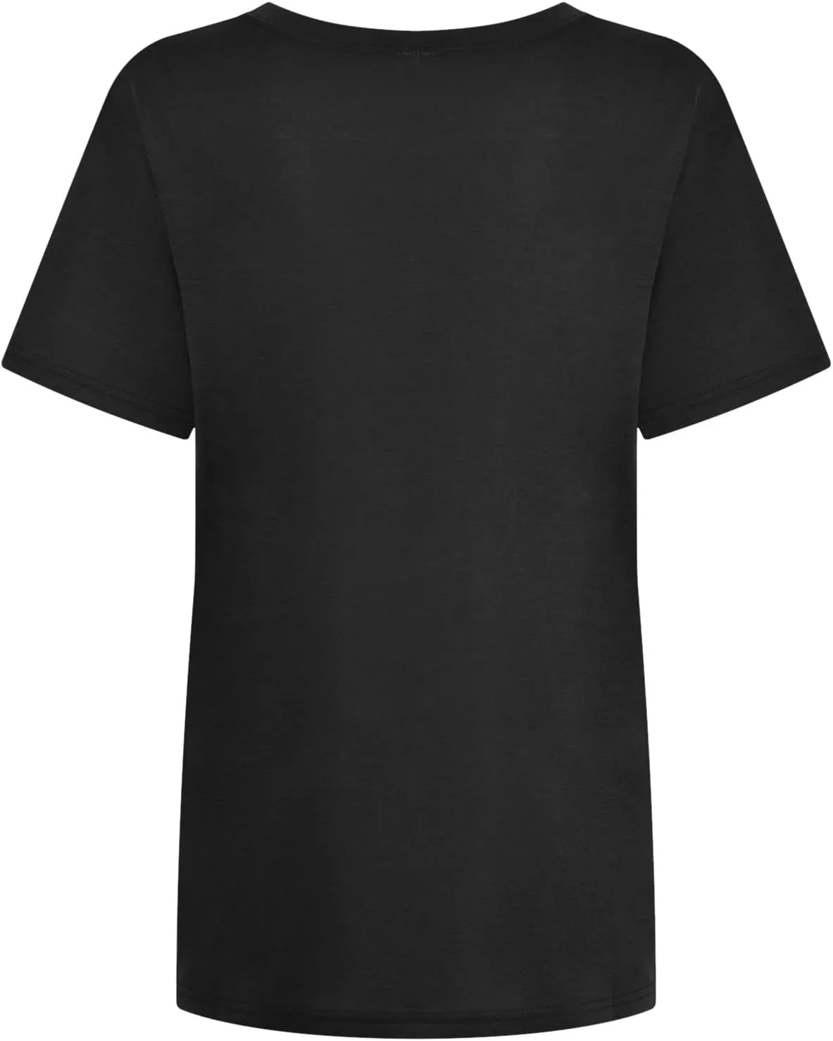 Womens Tops Round Neck Casual T Shirts Loose Tunic Blouses Holiday Tee Shirt Trendy Summer Pullover Western Wear