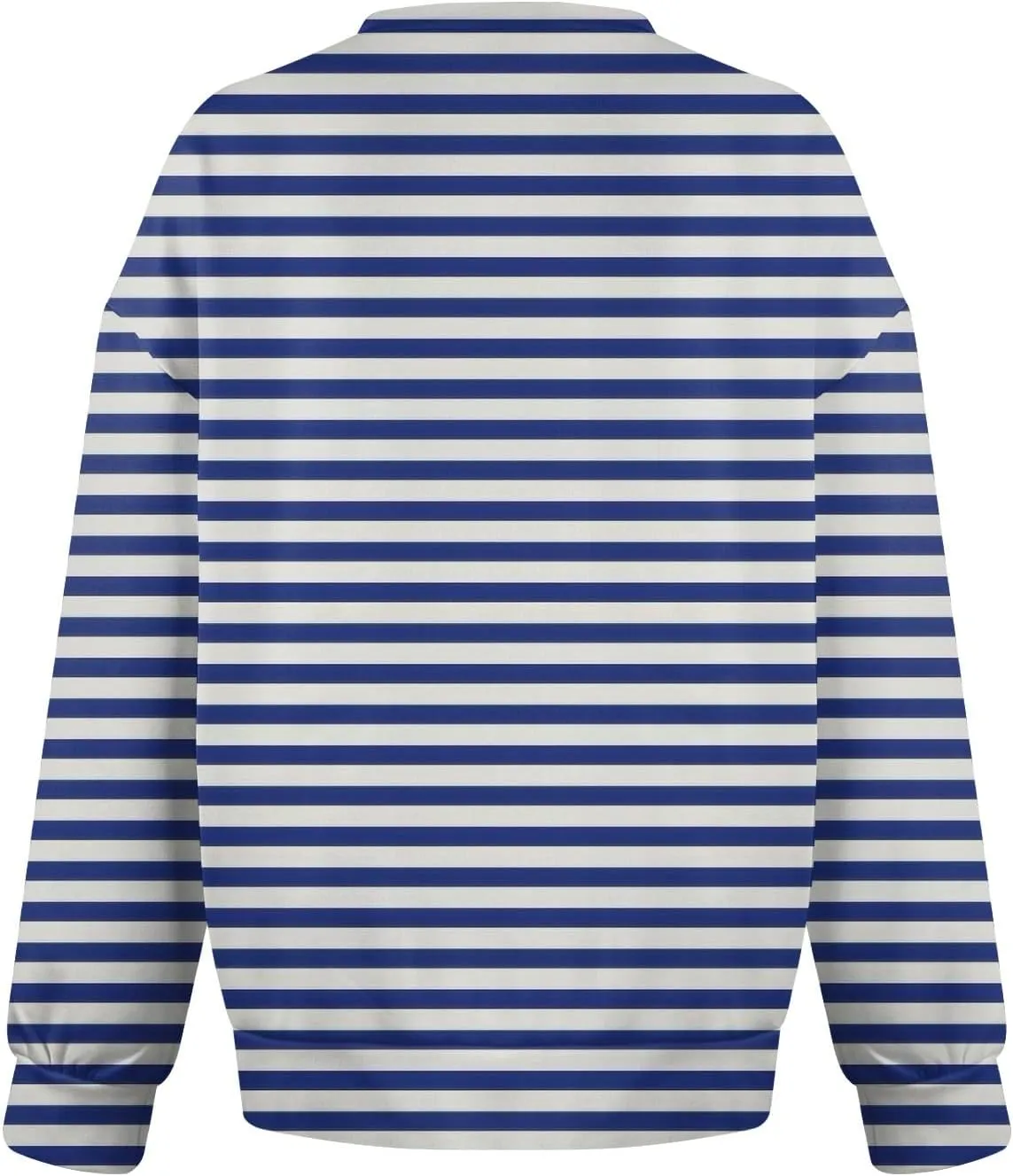 Womens Tops Trendy Striped V-Neck Sweatshirts Casual Long Sleeve Shirts Lightweight Pullover With Pockets