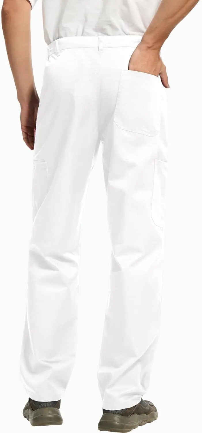 WORK IDEA Men's Relaxed Fit Work Pants Lightweight for Painter, Decoration
