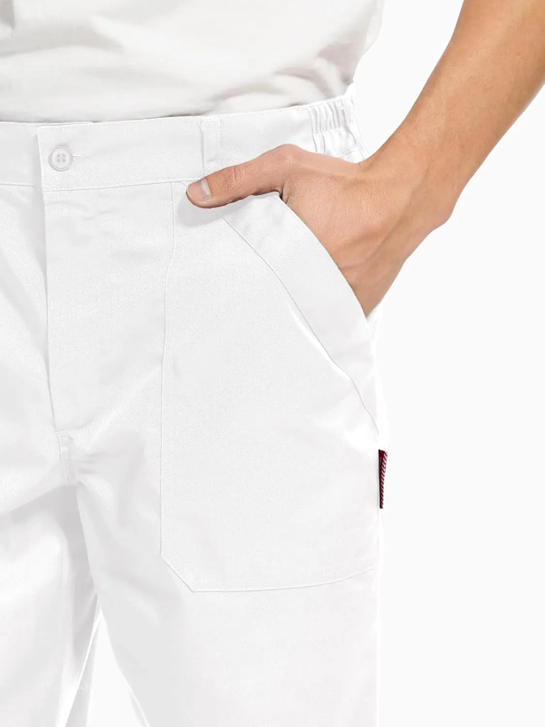 WORK IDEA Men's Relaxed Fit Work Pants Lightweight for Painter, Decoration