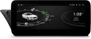 XTRONS 10.25 Inch IPS Touch Display Car Stereo for Audi Audi A4 S4 RS4 A5 S5 RS5 Multimedia Radio System, Android 12 GPS Navigation for Car Octa Core, Built-in DSP Car Play Android Auto 4G LTE