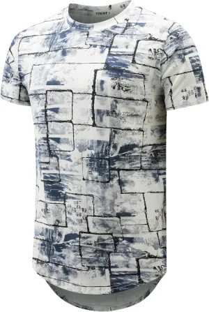 YININF Mens Hipster Hip Hop Short Sleeve Print T-Shirt Shirts Men