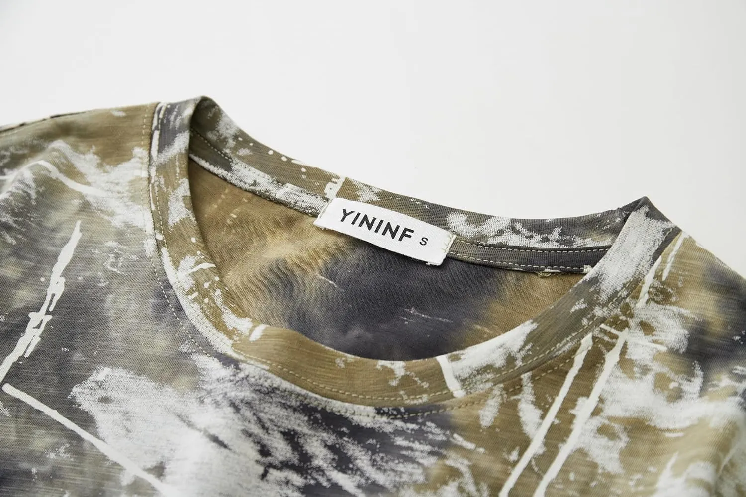 YININF Mens Hipster Hip Hop Short Sleeve Print T-Shirt Shirts Men