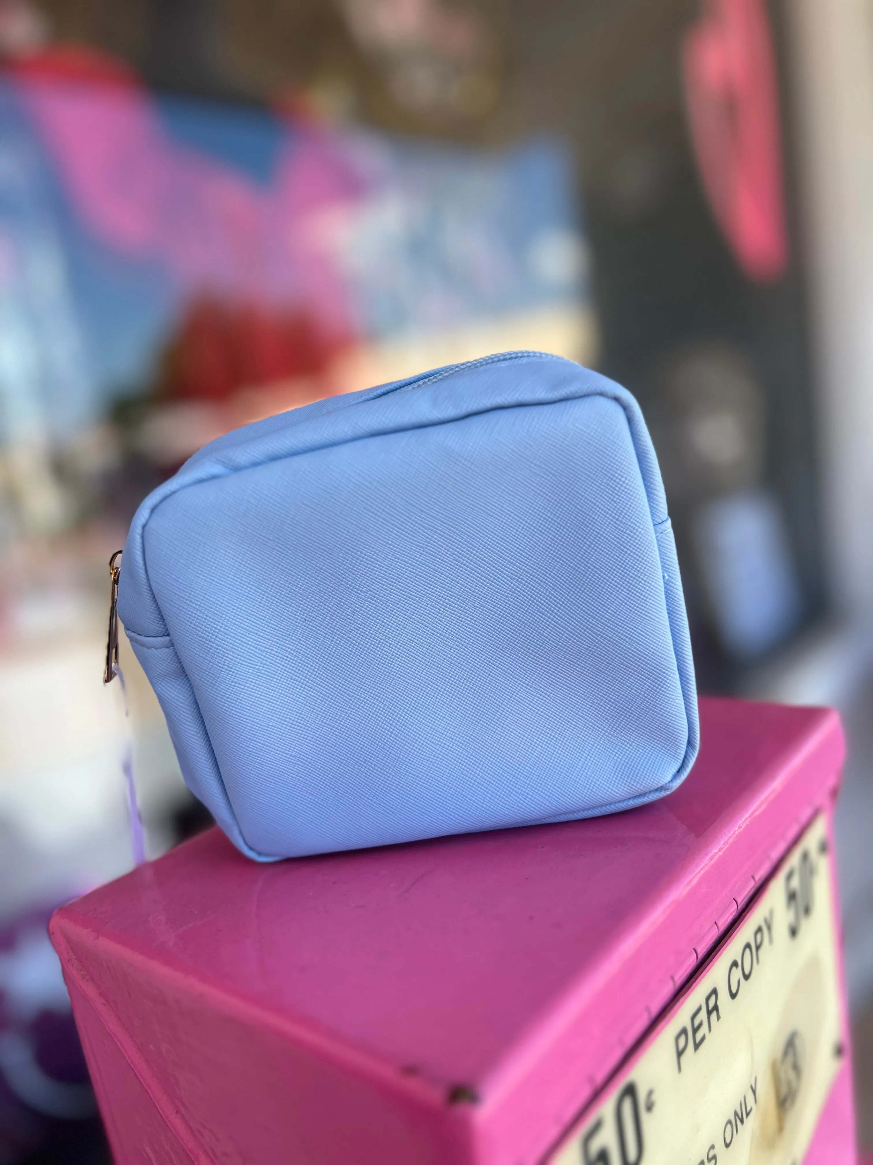 Zip customizable travel bags